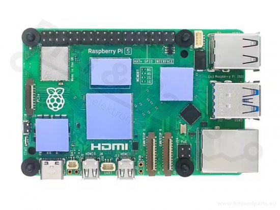 Case Raspberry Pi 5 Aluminum Black